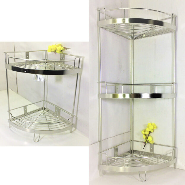 kệ góc để bàn inox 304 appapa.vn