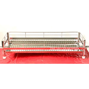 Kệ Inox 304 Đứng Có Khay 1 Tầng Để Bàn
