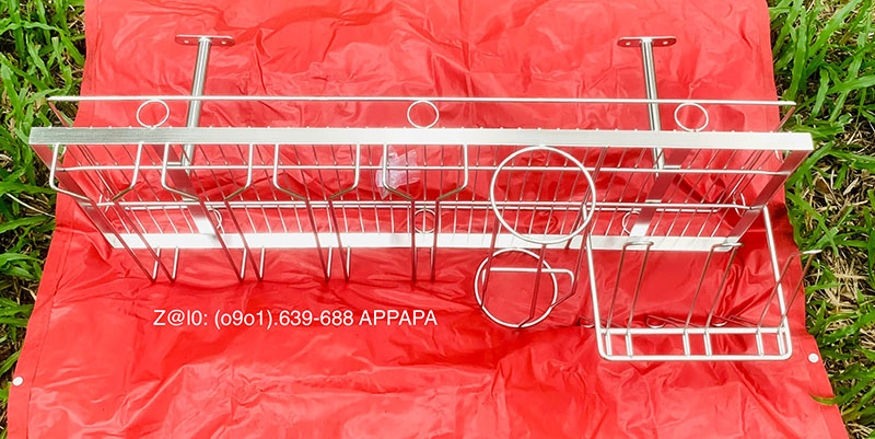 Kệ Inox 304 Treo Ly Rượu Quầy Bar